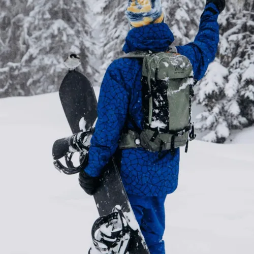 Vista 6 de BURTON AK 2L Gore-TEX - Chaqueta cíclica 2023 talla L color azul