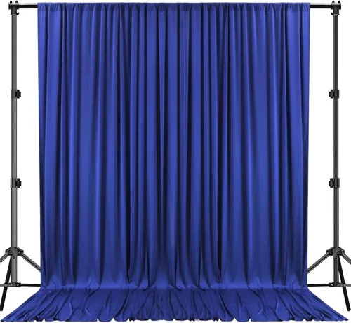 Vista 9 de LALAPORT Telón de fondo duradero sin costuras de 10 x 10 pies de 190 GSM para fiestas, bodas, baby shower, cumpleaños, graduación, decoración