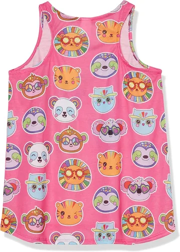 Vista 2 de The Children's Place Conjunto de pijama de 2 piezas sin mangas y camiseta sin mangas para niñas