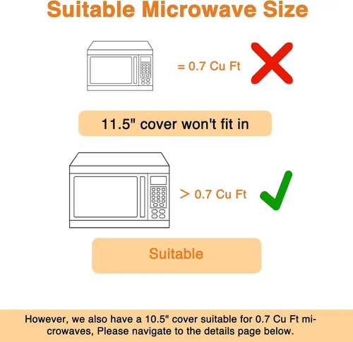 Vista 7 de LOPEZTEK Cubierta de salpicaduras de microondas, cubierta de microondas abatible para alimentos, protector de salpicaduras de horno de microondas