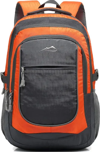 Vista 15 de ProEtrade Mochila para universidad, viajes, negocios, senderismo, apta para laptop de hasta 15.6 pulgadas, Negro, 15,6 pulg., Mochilas Daypack