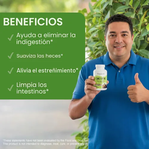 Vista 7 de NaturalSlim, Alivio del estreñimiento, Ablandadores de heces Constipend, Limpiador de colon para mujeres y hombres con citrato de magnesio