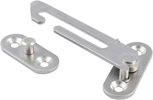 Vista 7 de Restrictor de ventana UPVC para bebés y niños de seguridad de acero inoxidable resistente para ventana, 1 pieza de lado izquierdo