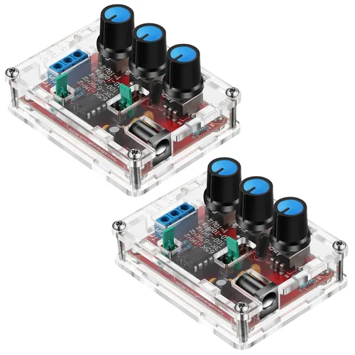 Vista 8 de Kit generador de señal, XR2206, generador de señal de función precisa, módulo de frecuencia, kit de bricolaje, triángulo sinusoidal, salida