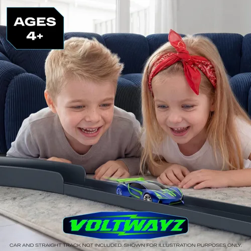 Vista 7 de Piezas de pista Curve compatibles con Hot Wheels – Paquete de 4 giros de 90 grados de alto banco + 6 conectores – Esquina curvada para carreras a