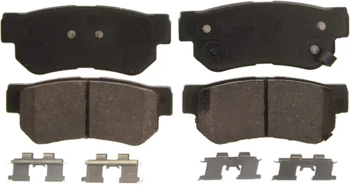 Vista 10 de Wagner Brake OEX OEX813 - Juego de pastillas de freno de disco de cerámica prémium