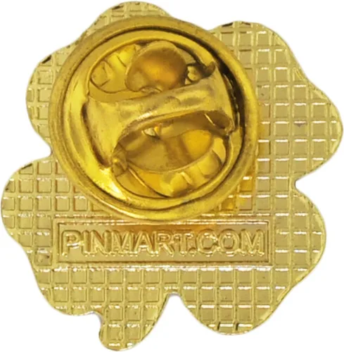 Vista 3 de PinMart Pin de solapa para el día de San Patricio, joyería para mujeres y hombres, pin de celebración de la cultura irlandesa, peltre fundido