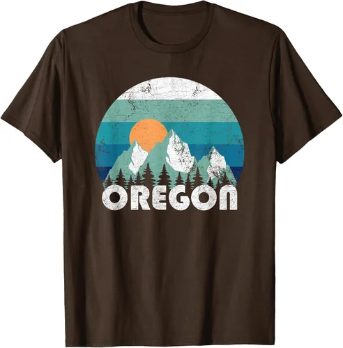 Vista 60 de Oregon State Retro Vintage Camiseta