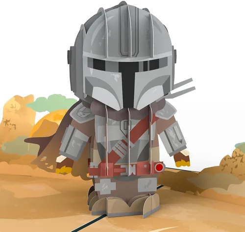 Vista 15 de Lovepop Star Wars™ The Death Star™ Tarjeta Desplegable de Enfrentamiento de la Estrella de la Muerte, Tarjeta 3D, Tarjeta de Cumpleaños, Tarjeta