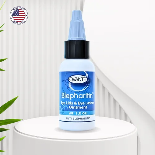 Vista 2 de Blepharitin - Suero de blefaritis para párpados y pestañas oculares propensos a blefaritis, rosácea ocular, demodex 1 oz