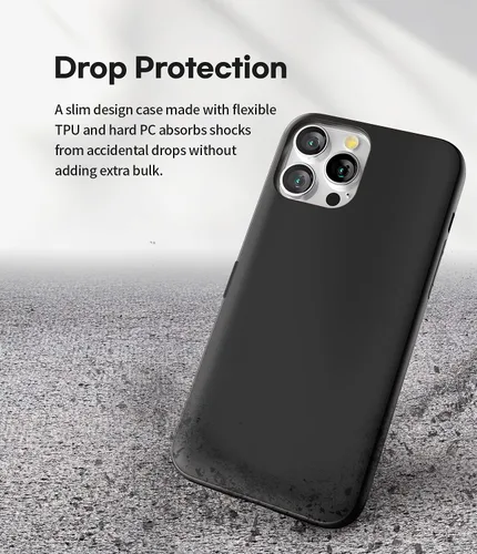 Vista 7 de GOOSPERY Parachoques magnético para puerta compatible con iPhone 13 Pro, tarjetero tipo cartera, cierre automático, protección de doble capa Negro