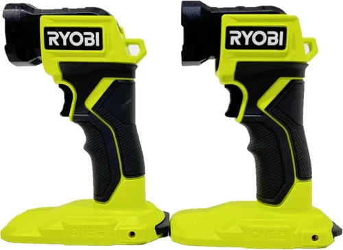 Vista 3 de Ryobi Luz LED de 18V, PCL660 2Pk - Empaquetado a granel, de mano, verde, 2pk-PCL660=BT La batería y el cargador se venden por separado