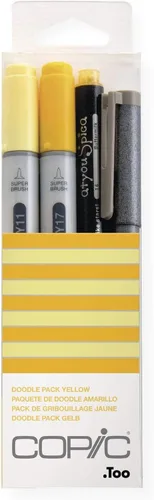 Vista 5 de Copic Marker Doodle - Paquete de marcadores
