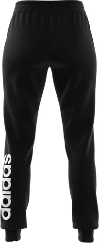 Vista 5 de adidas Essentials - Pantalones con logotipo de rizo francés para mujer Negro Blanco
