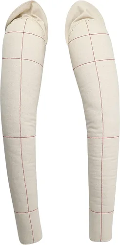 Vista 10 de 1:1 - Forma de vestido femenino para adultos, brazos suaves para costura, maniquí de sastre totalmente fijable, brazos drapeados de algodón, brazos