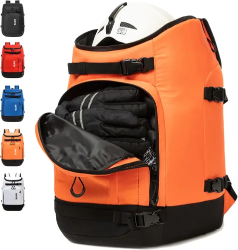 Vista 7 de Bolsa para botas de esquí - Mochila de viaje para botas de snowboard y esquí, casco, gafas, guantes, accesorios