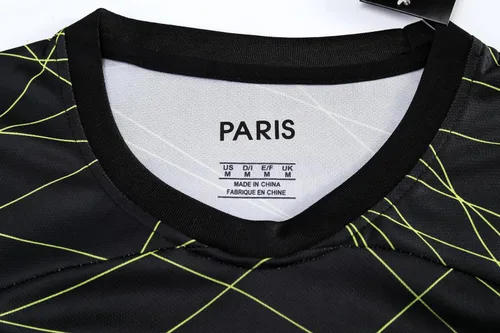 Vista 2 de Camiseta de fútbol de París para niños HOMAwy Kit de camiseta de fútbol para jóvenes, camiseta y pantalones cortos, uniforme de fútbol