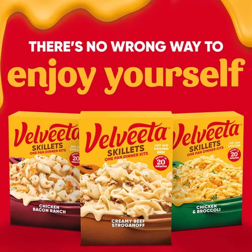 Vista 7 de Velveeta – Lasaña clásica Cheesy Skillets