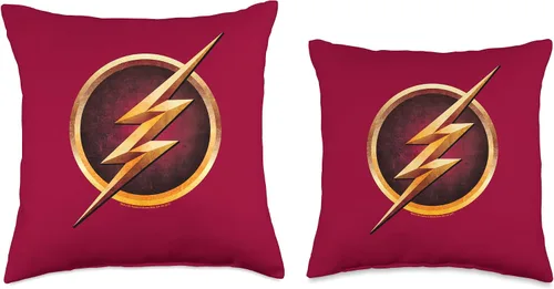 Vista 3 de The Flash TV Series - Cojín para el pecho, 16.0 x 16.0 in, multicolor
