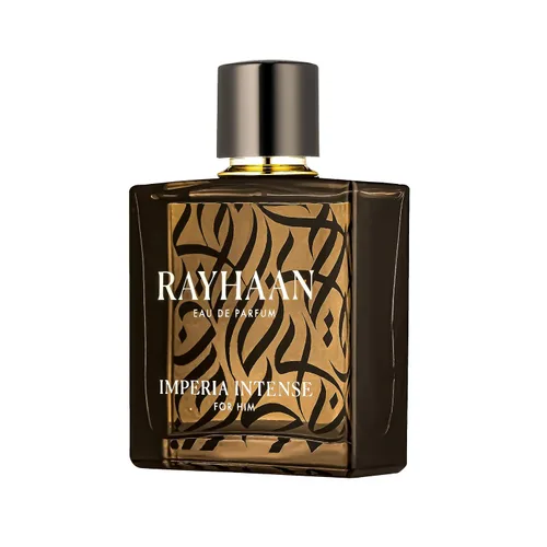 Vista 3 de Rayhaan Imperia Intense - Eau de Parfum en espray para hombre, 3.4 onzas