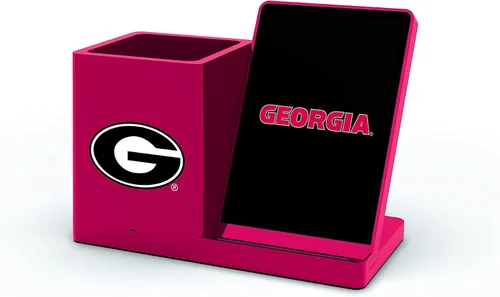 Vista 16 de SOAR NCAA - Soporte de carga inalámbrico unisex para teléfono celular y organizador de escritorio