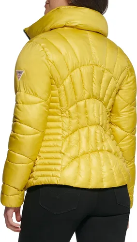 Vista 4 de GUESS Chaqueta acolchada acolchada para mujer