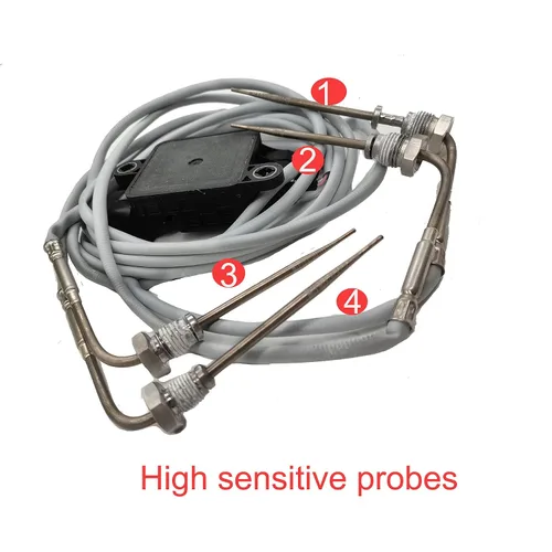 Vista 3 de 4384578 Sondas cuádruples EGT Sensor para Cummins Engine
