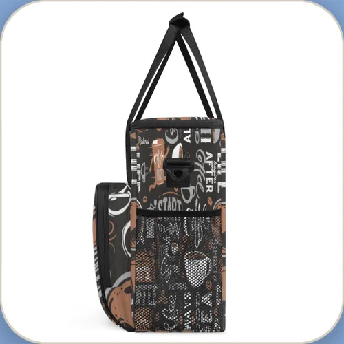 Vista 7 de cfpolar Bolsa de almacenamiento para cafetera, impermeable, bolsa organizadora de viaje, compatible con K-Mini o K-Mini Plus, y adecuada para otros