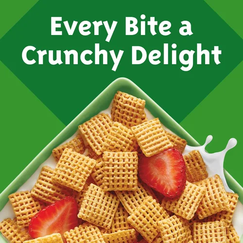 Vista 3 de Chex de maíz sin gluten, cereal para el desayuno, ingrediente casero de Chex Mix, 12 oz 0.56 oz de grano entero por porción, buena fuente de 12