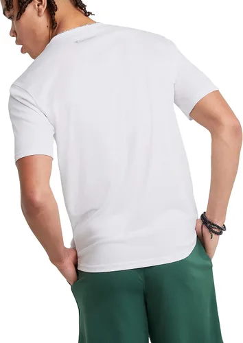 Vista 2 de Champion Camiseta deportiva para hombre, absorbe la humedad, antiolor, camiseta atlética para hombre (regular o grande y alto)