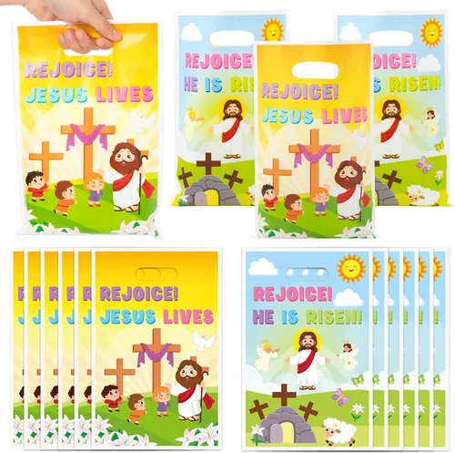 Vista 30 de Bolsa de Regalo para Primera Fiesta de Cumpleaños Oso 50Pcs Bolsas de Dulces y Regalos con Oso Marrón Dulces y Golosinas para Fiesta Temática Oso