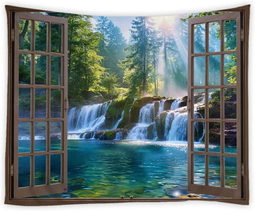 Vista 12 de Tapiz para estantería de gato, biblioteca mágica de fantasía, plantas florales bohemias, hippie para colgar en la pared, decoración artística