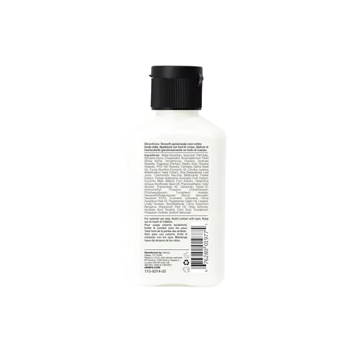 Vista 2 de Hempz Crema hidratante corporal herbal, blanco perla, coco fresco/sandía, 2.25 onzas