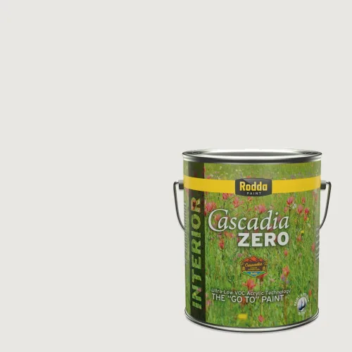 Vista 110 de Rodda Paint CASCADIA XL Pintura e imprimación satinada para exteriores en uno, cuarto de galón, Metropolis Mood