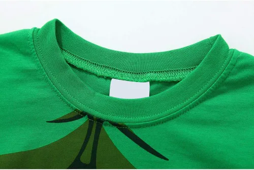 Vista 4 de N'aix Conjunto de pijama de superhéroe para niños pequeños, ropa de dormir de algodón 2-7T