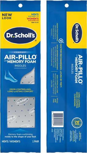 Vista 3 de Dr. Scholls Air-Pillo - Plantillas dobles unisex (paquete de 2)