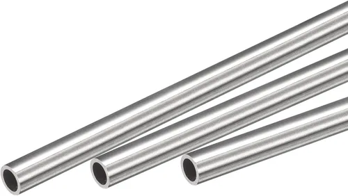 Vista 85 de uxcell Tubo capilar del acero inoxidable 304, tubería gruesa del metal de la longitud de la pared de 820.2 ft m del OD 18.0 ft m x 0.7 ft m
