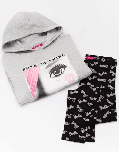 Vista 3 de Barbie Conjunto de sudadera con capucha y leggings para muñeca