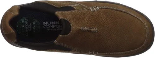 Vista 5 de Nunn Bush Mocasines casuales resistentes y sin cordones Quest para hombre