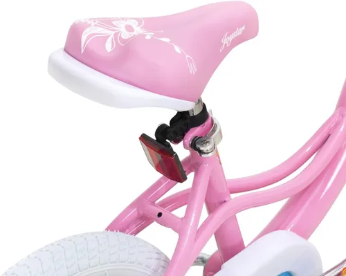 Vista 6 de JOYSTAR Fairy Girls Bike for Toddlers and Kids Ages 2-8 Years Old, 12 14 16 18 Inch Kids Bike with Training Wheels, Handbrake and Basket, Toddler