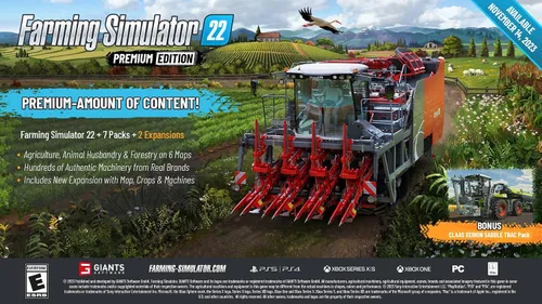 Vista 3 de Farming Simulator 22 Premium Edition - PlayStation 5