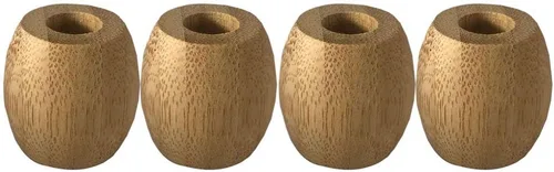 Vista 6 de Exceart - Soporte de bambú para cepillo de dientes, 4