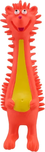 Vista 8 de Outward Hound Tootiez - Juguete de látex de erizo que gruñe para perro, tamaño grande