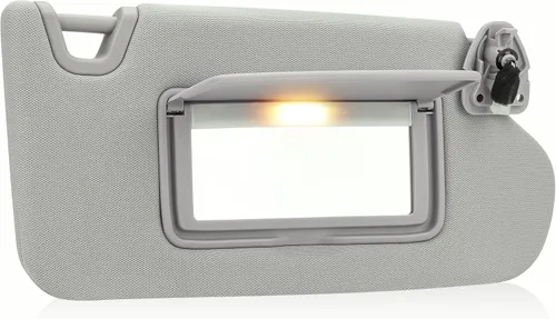 Vista 3 de Reemplazo de visera solar lateral derecha para pasajero, color beige, compatible con Nissan Altima 2013, 2014, 2015, 2016, 2017, 2018, sin techo