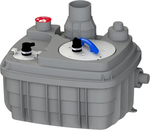 Vista 7 de SANIFLO Sanicubic 1 Grinder System - 120v - Residencial y Comercial