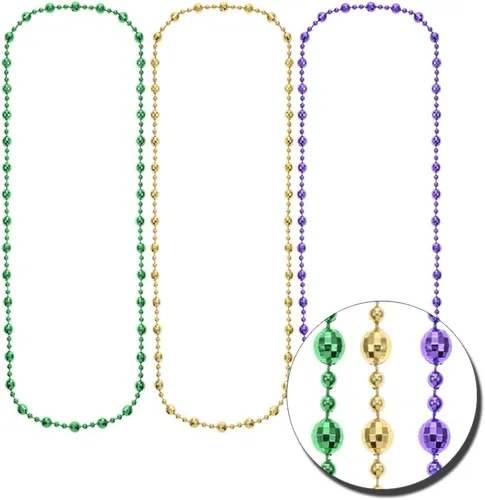 Vista 3 de Disfraz de Mardi Gras, máscara de mascarada, collar, bufanda, disfraz para mujer, Mardi Gras, juego de accesorios para fiesta de discoteca