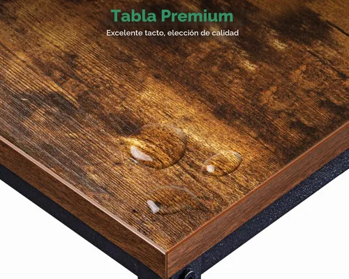Vista 6 de AODK Escritorio para juegos en forma de L, escritorio de esquina para computadora, mesa de escritorio para juegos de PC con soporte elevador