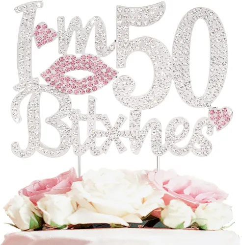 Vista 27 de ¡Soy el topper de pastel de cumpleaños número 15 divertido en oro y rosa con strass - ¡Feliz cumpleaños número 15, saludos a los quince años!