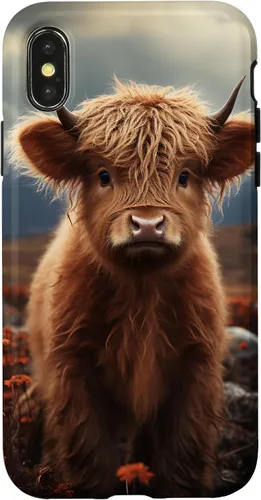 Vista 5 de Funda Highland Cow para iPhone 16