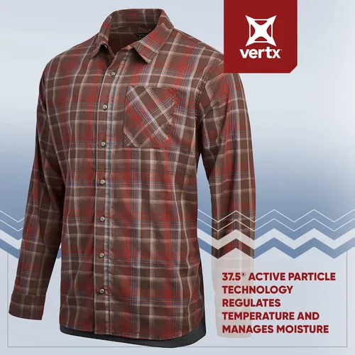 Vista 5 de Vertx Men's Guardian, Long Sleeve Stretch with Pockets, Concealed Carry Outdoor Work Shirts, Tactical Operations Gear